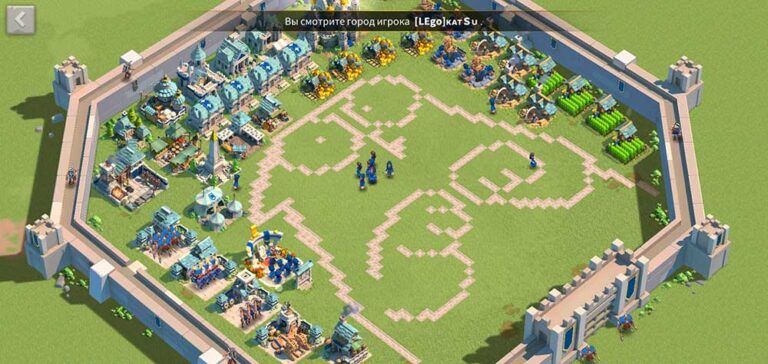 50 Most Beautiful Rise of Kingdoms(ROK) city layouts