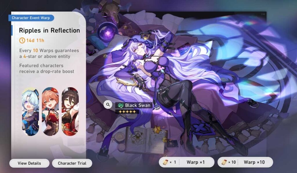 Honkai star rail character events