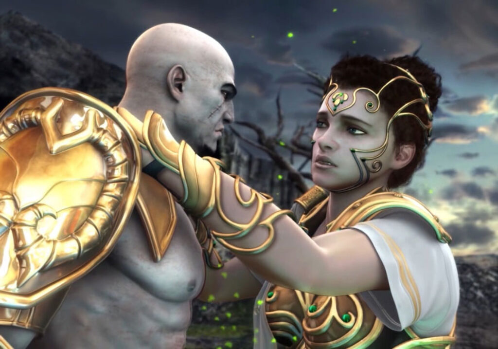 Athena and Kratos