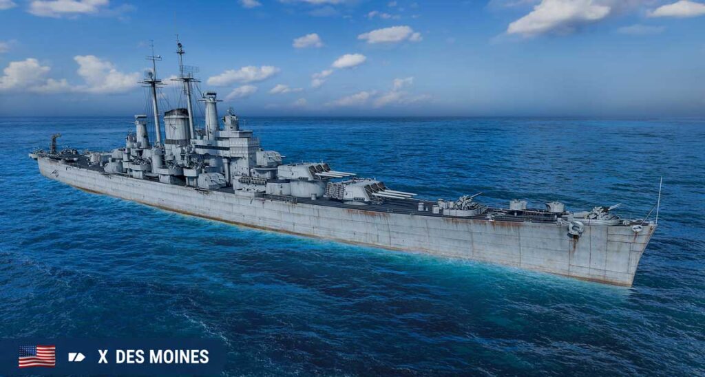 Cruiser ship world of warships