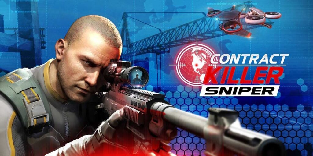 Contract killer sniper smartphone game