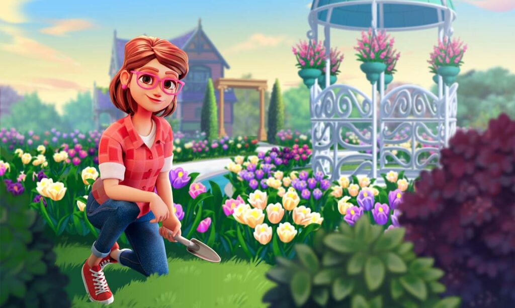 lily's garden puzzle game