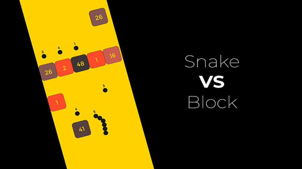 Snake vs block