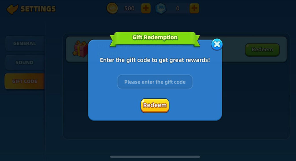how to redeem gift codes in uno 