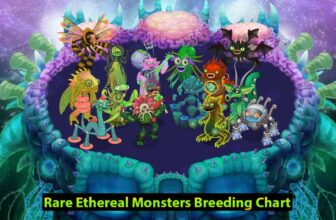 Rare Ethereal Monsters Breeding chart - My Singing Monsters