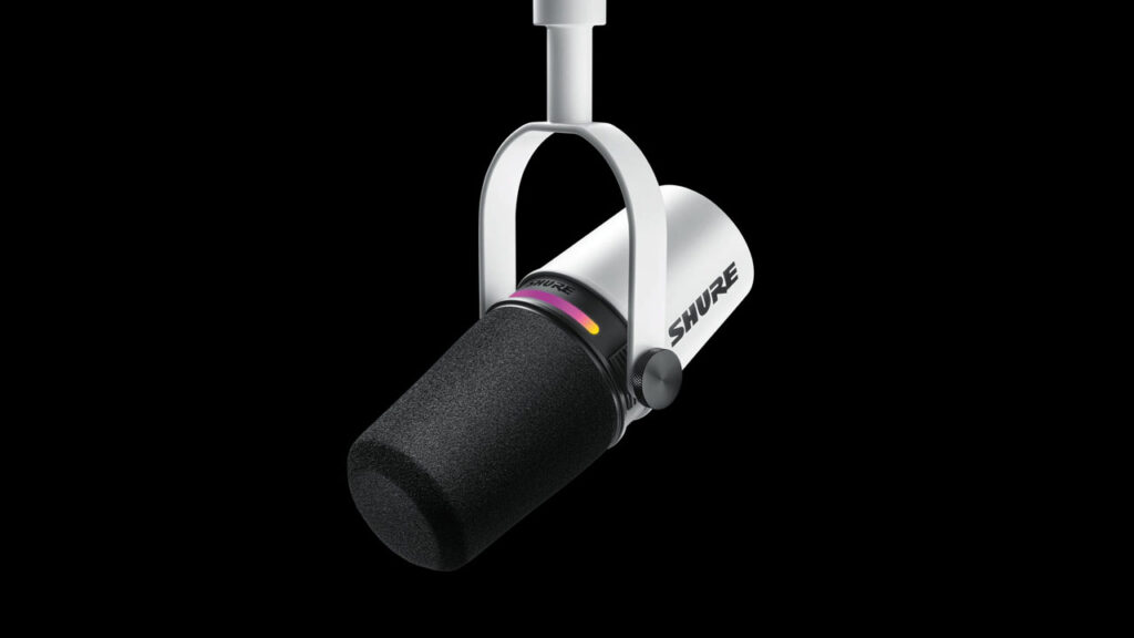 Shure MV7 plus microphone 