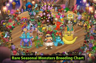 Rare Seasonal Monsters Breeding chart - My Singing Monsters