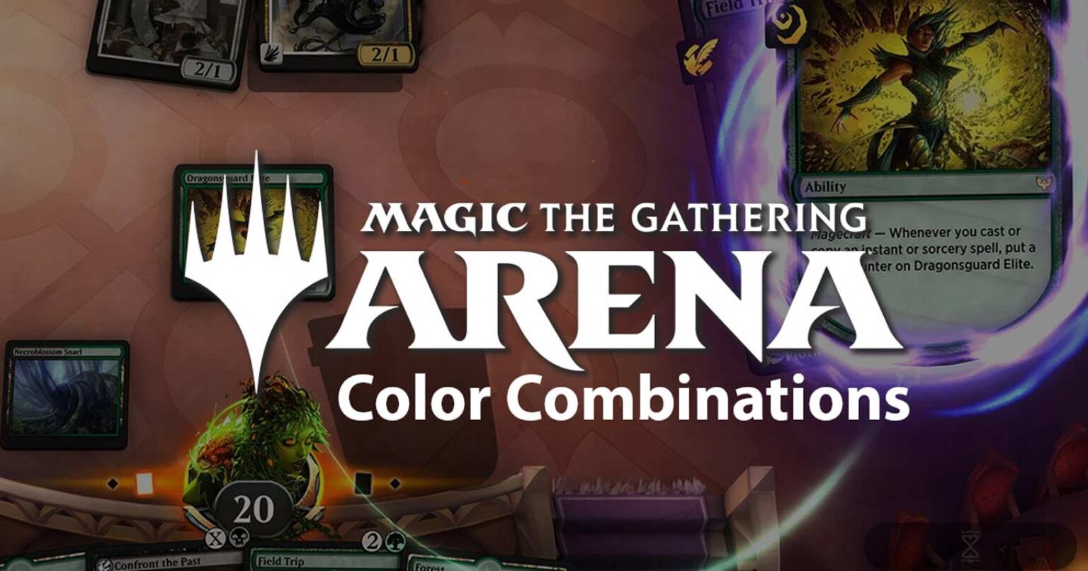 Magic Team Color Magic: The Gathering Arena - color combinations guide