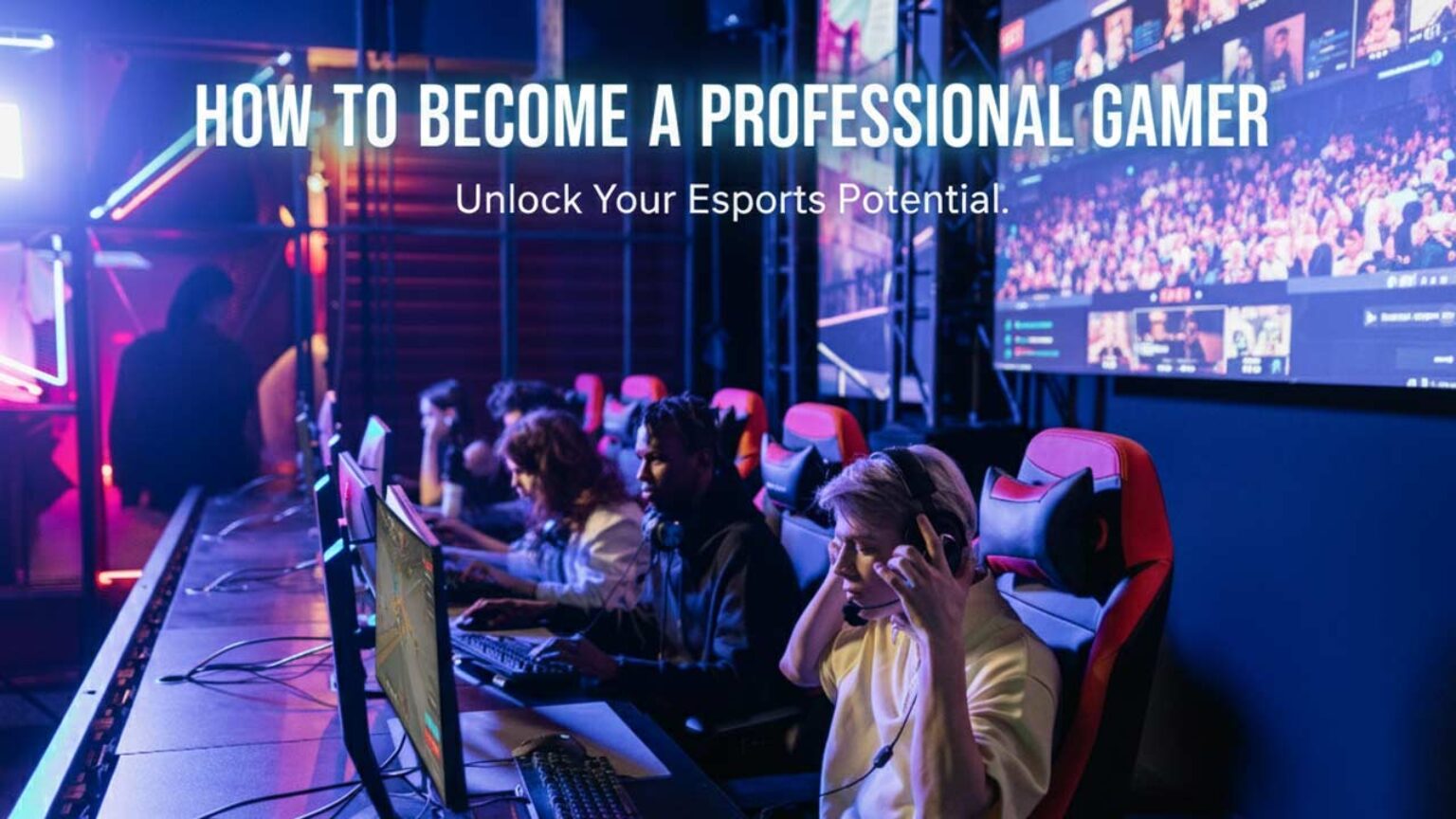 How to Become a Professional Gamer - Step by Step Guide and Tips
