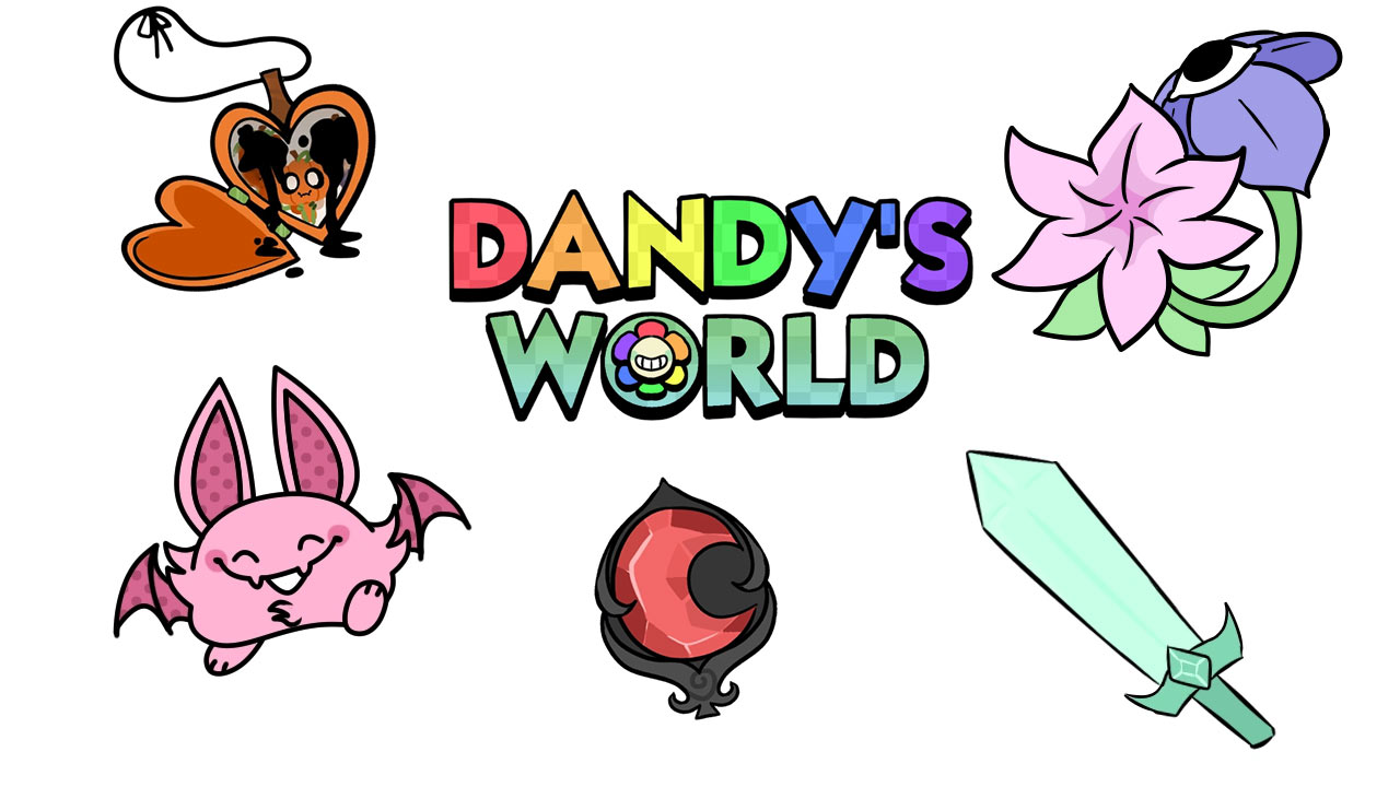 dandy's world all trinkets