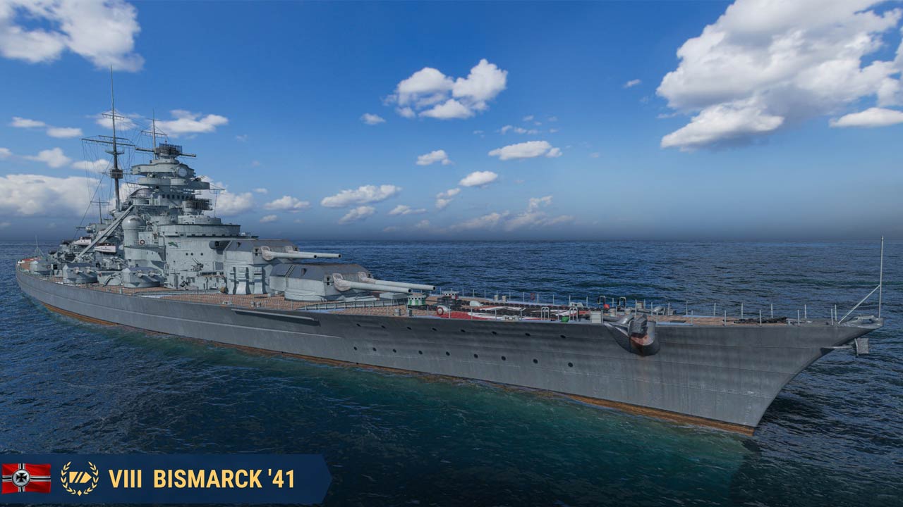 world of warships Bismarck 41