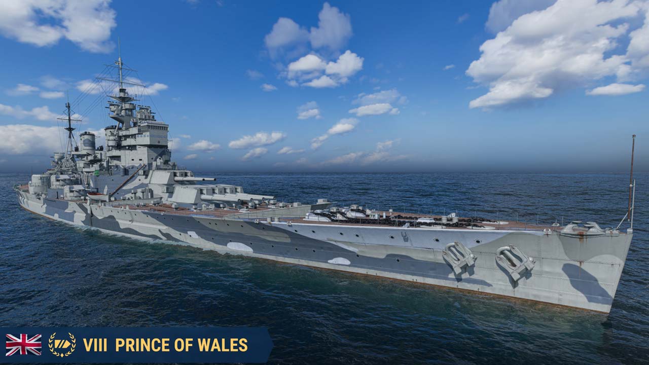 world of warships prince of wales