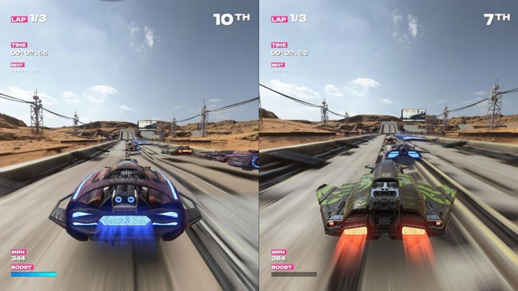 fast fusion racing game