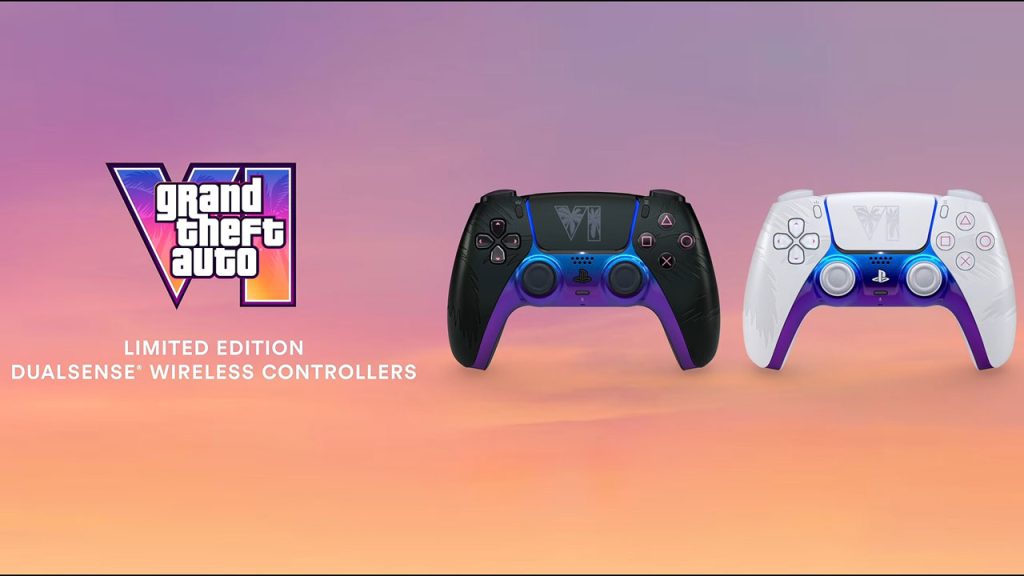 GTA 6 Limited-Edition DualSense Controllers
