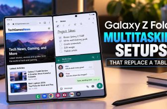 best multitask setup for samsung Galaxy Z fold8