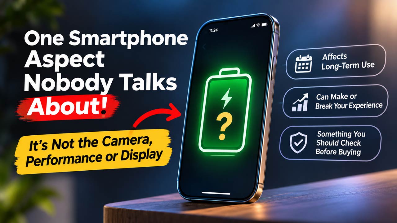 More people needs to talk about battery lifespan before buying smartphone, here's why it's important.