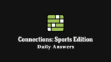 Connections Sports Edition Hints and Answers – 26 January 2026