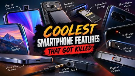 Coolest Smartphone Tech and Features That Got Abandoned